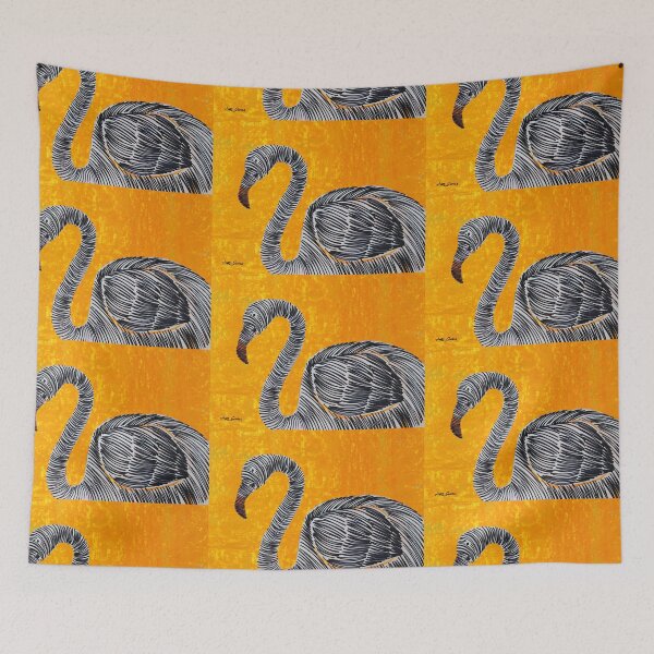 Item preview, Flamingo By Artguru 0616, 28, X 22, - Acrylic On Paper designed and sold by Art Guru.