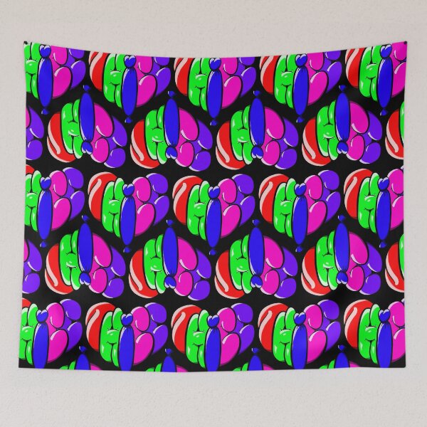Item preview, Thicc Love Pattern designed and sold by TheOtherGreek.