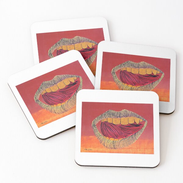 Item preview, Mouth By Artguru 0603, 28 X 22, - Acrylic On Paper designed and sold by Art Guru.