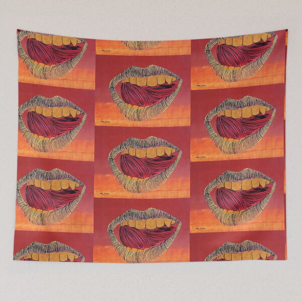 Item preview, Mouth By Artguru 0603, 28 X 22, - Acrylic On Paper designed and sold by Art Guru.