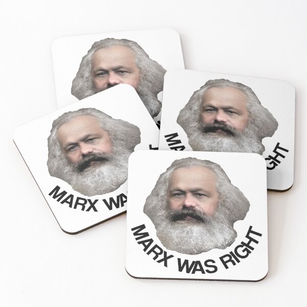 Aperçu de l'œuvre Marx avait raison créée et vendue par RadicalPrintsByCas.