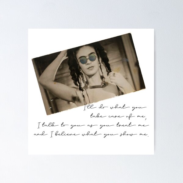 Item preview, Frida Kahlo Famous Quote designed and sold by Toroxp.