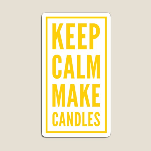 Item preview, Keep Calm Make Candles designed and sold by juvajay.