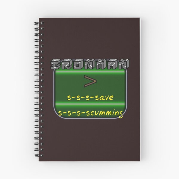 Item preview, Ironman > Save Scumming designed and sold by SolarCross.