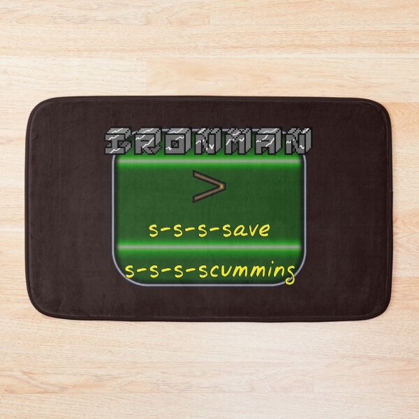 Item preview, Ironman > Save Scumming designed and sold by SolarCross.