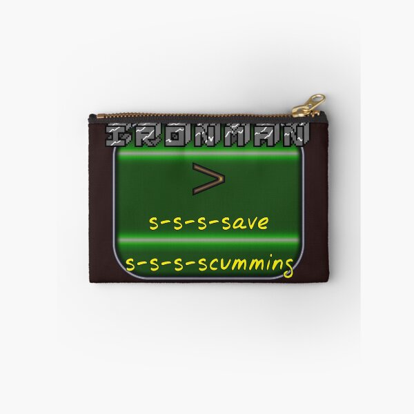 Item preview, Ironman > Save Scumming designed and sold by SolarCross.