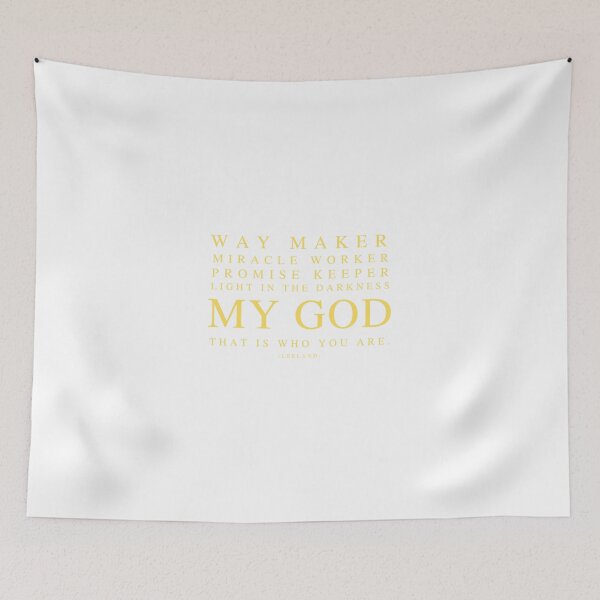 Item preview, WAY MAKER STICKER designed and sold by Trinity MacPhee.