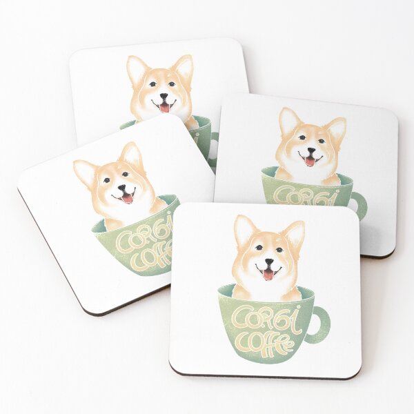 Item preview, Corgi coffee designed and sold by geep44.