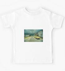 Yellow storm car Kids Tee