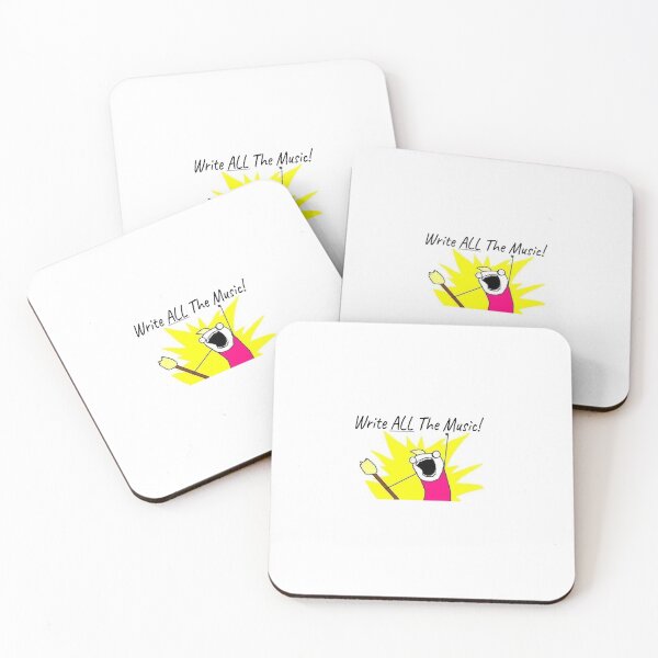 Item preview, Write ALL the Music! designed and sold by Gracie Fagan.