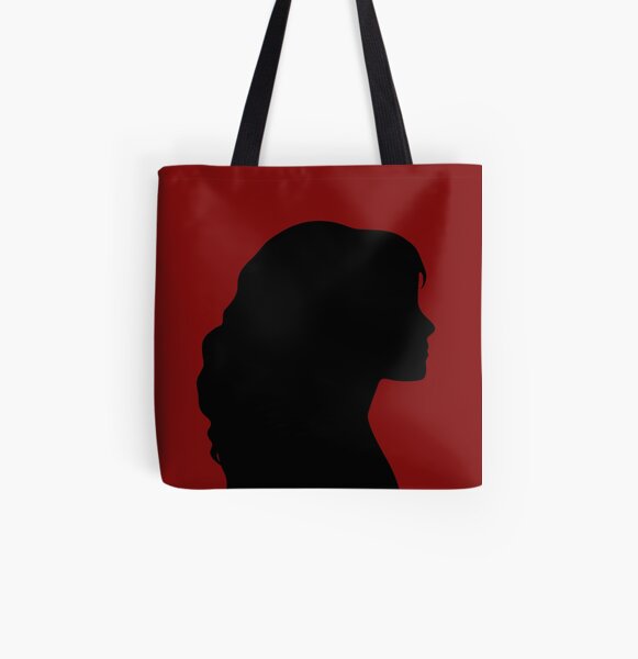 Silhouette All Over Print Tote Bag
