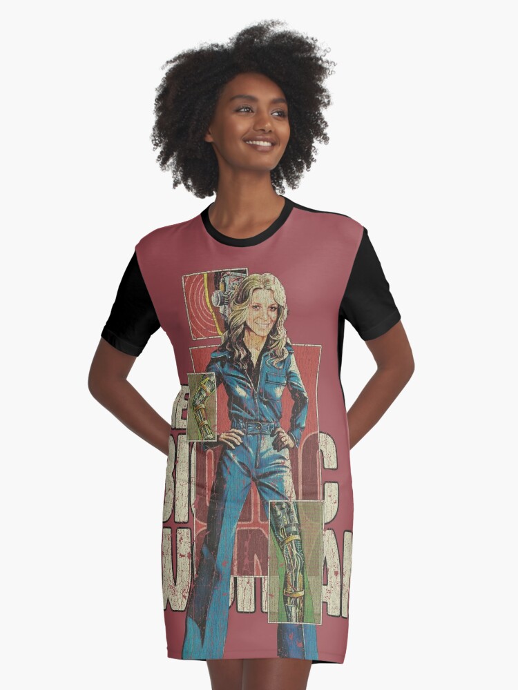 Bionic Woman Poster T-Shirt - BLACK