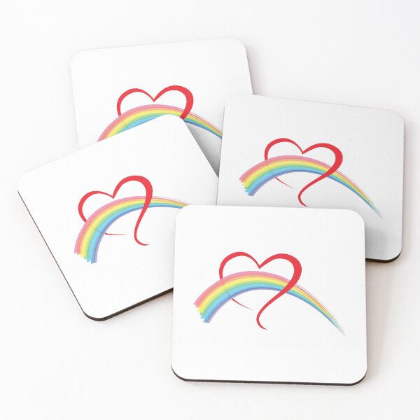 Item preview, Gift Love Heart Saint Valentin Birthday Family Rainbow designed and sold by Fiesta1000.