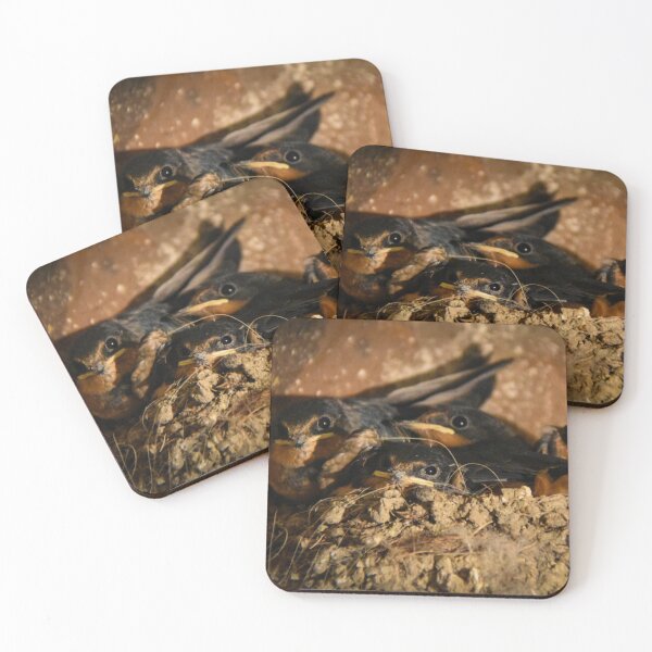 Item preview, Barn Swallow Siblings in the nest designed and sold by Ken Macune.