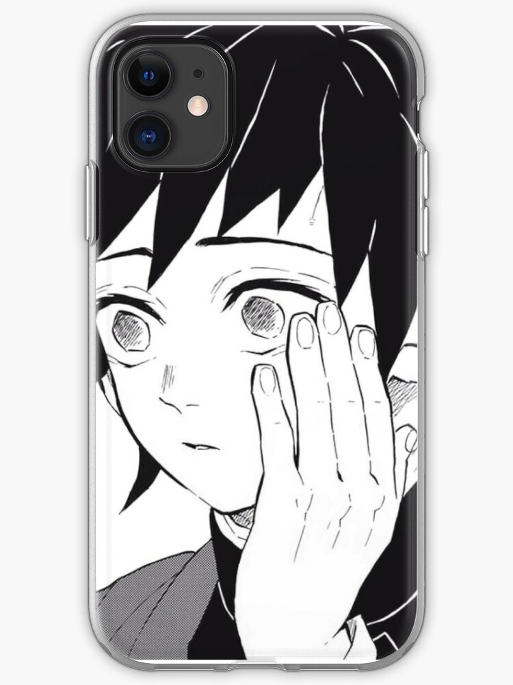 Demon Slayer Kimetsu No Yaiba Tomioka Giyuu Sticker Iphone Case