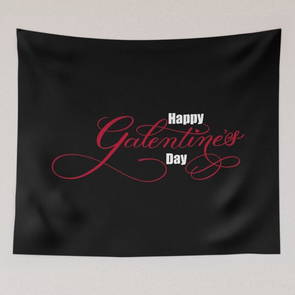 Item preview, Happy Galentine’s Day On Black designed and sold by Gsallicat.