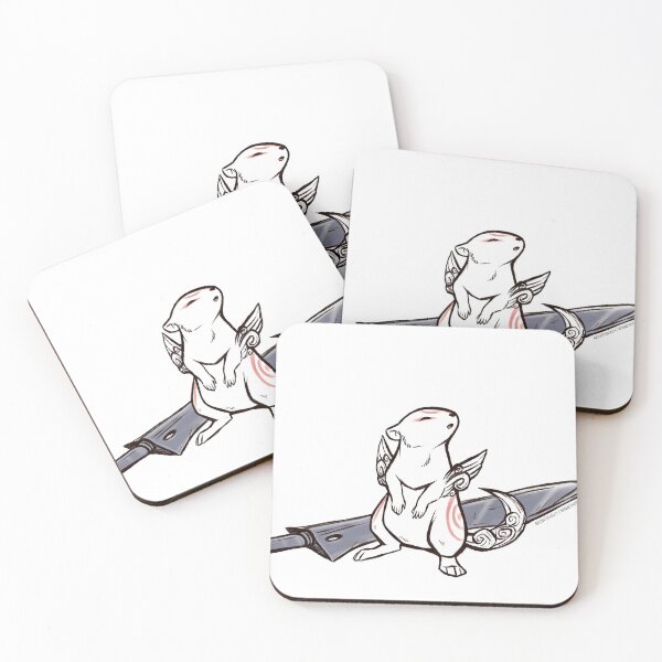 Item preview, LUNAR NEW YEAR- OKAMI TACHIGAMI YEAR OF THE RAT designed and sold by Nikole Murphy.