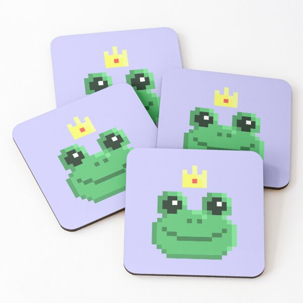 Item preview, King Frog Pixel Art designed and sold by littleflames.