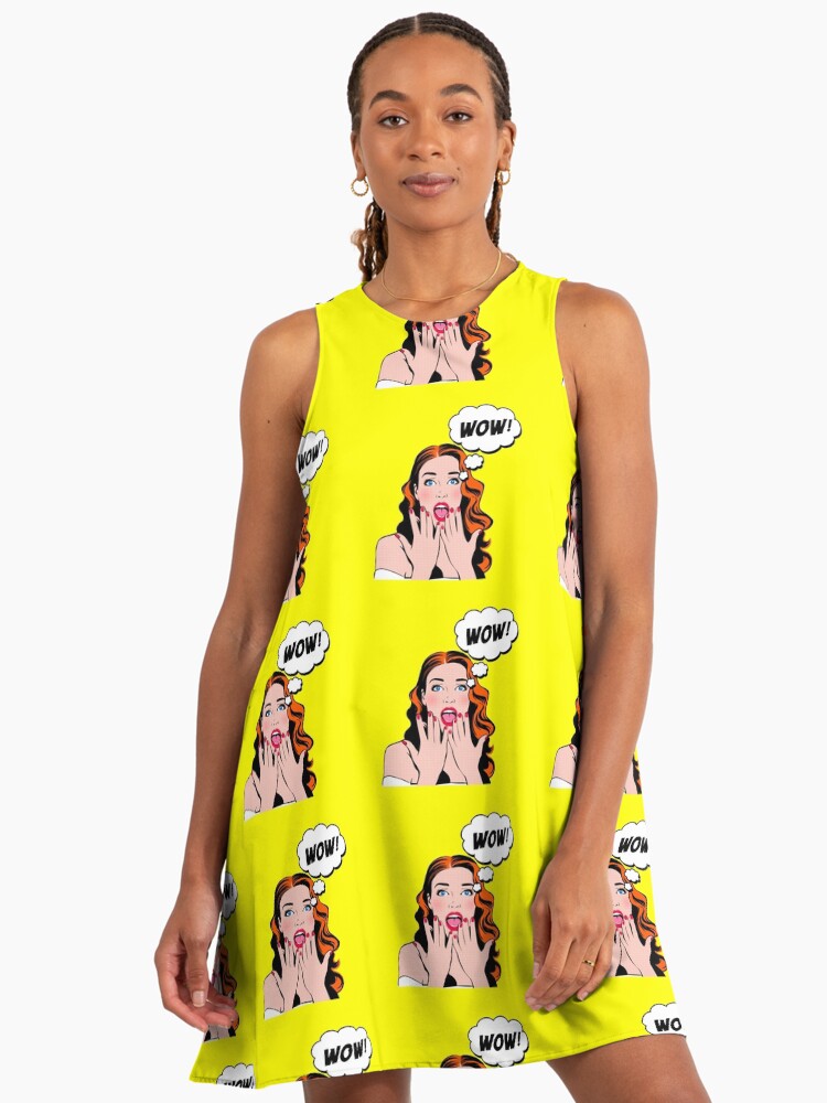Pop Art 5" A-Line Dress for Sale by zummi | Redbubble Pop Art 5" A-Line Dress for Sale by zummi | Redbubble