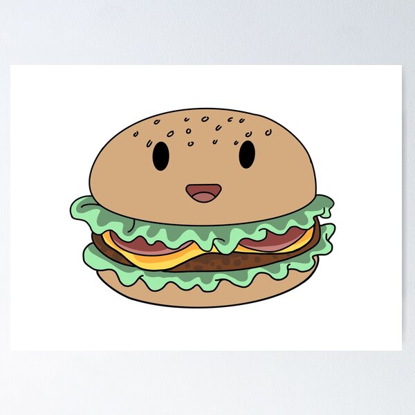 Item preview, Cute Burger designed and sold by mahimam13.