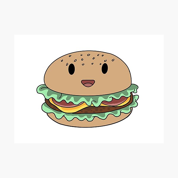 Item preview, Cute Burger designed and sold by mahimam13.