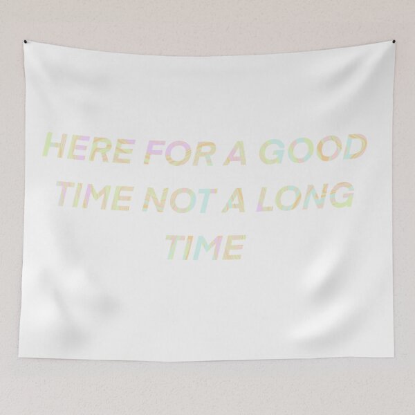 Item preview, Here for a good time not a long time designed and sold by AveriAdele.