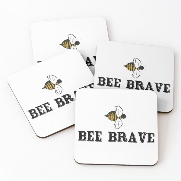Item preview, Bee Brave Pun designed and sold by violet-hope.