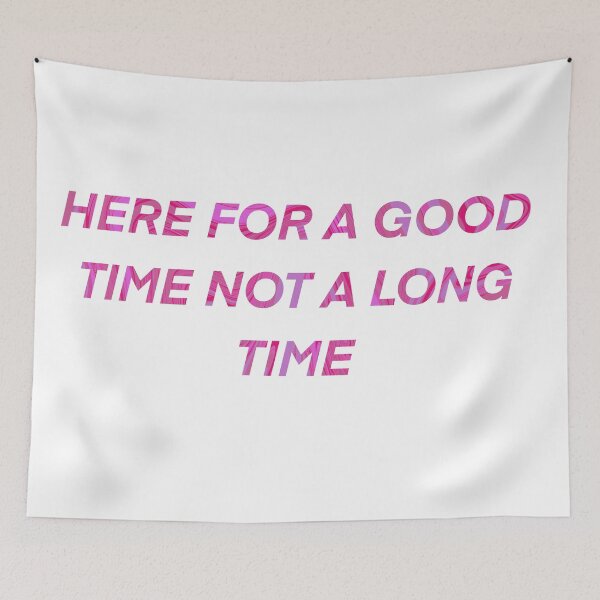 Item preview,  Here for a good time not a long time designed and sold by AveriAdele.