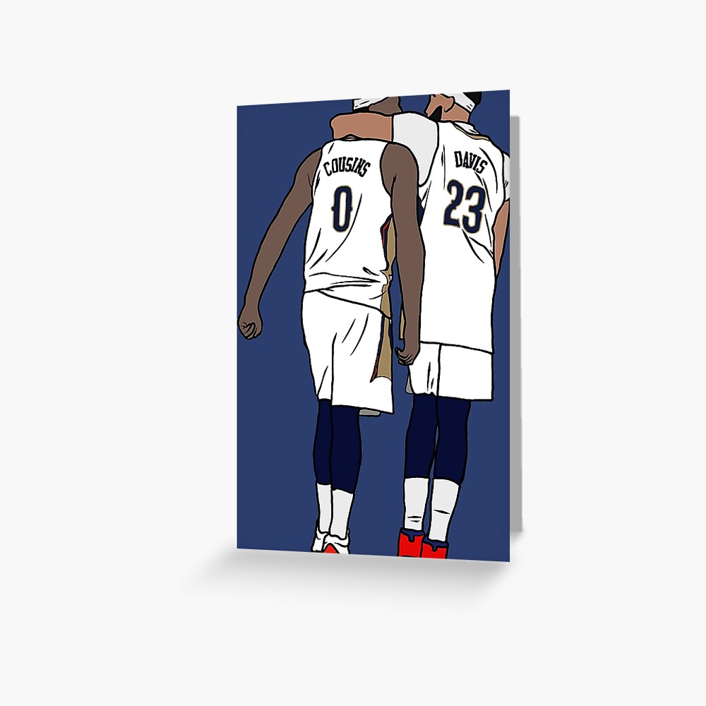 DeMarcus Cousins Celebration Greeting Card for Sale by RatTrapTees