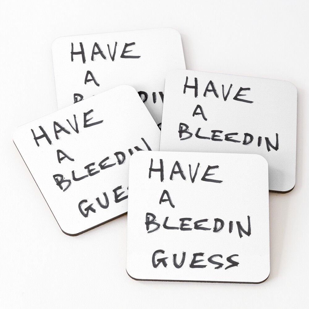 Item preview, Coasters (Set of 4) designed and sold by TrainWreckTees.