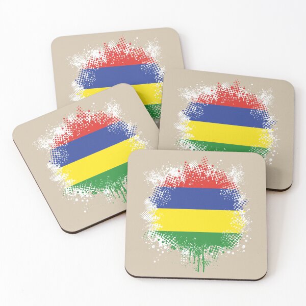 Item preview, Flag of Mauritius - Splat designed and sold by pixelinga.