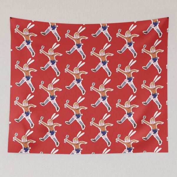 Item preview, Jumping Jojo Rabbit designed and sold by omnishamblesart.