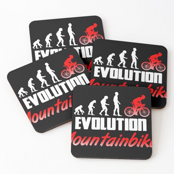 Item preview, Evolution mountain bike bike bicycle gift designed and sold by JonasDesign.