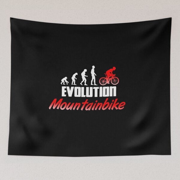 Item preview, Evolution mountain bike bike bicycle gift designed and sold by JonasDesign.