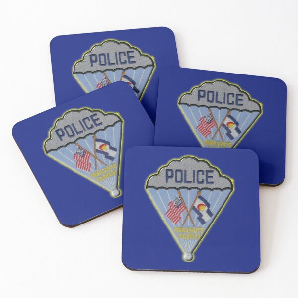 Item preview, Parachute Colorado Police Department designed and sold by Lawrence Baird.