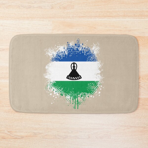 Item preview, Flag of Lesotho - Splat designed and sold by pixelinga.