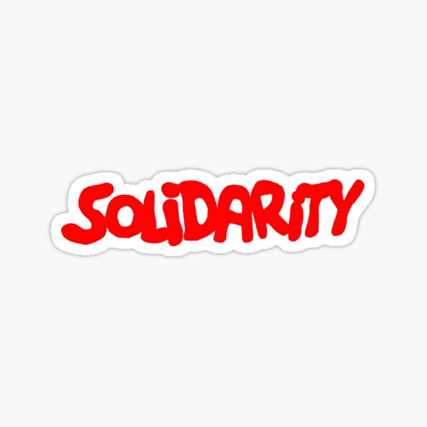Item preview, SOLIDARITY designed and sold by QUATTROTURBO.