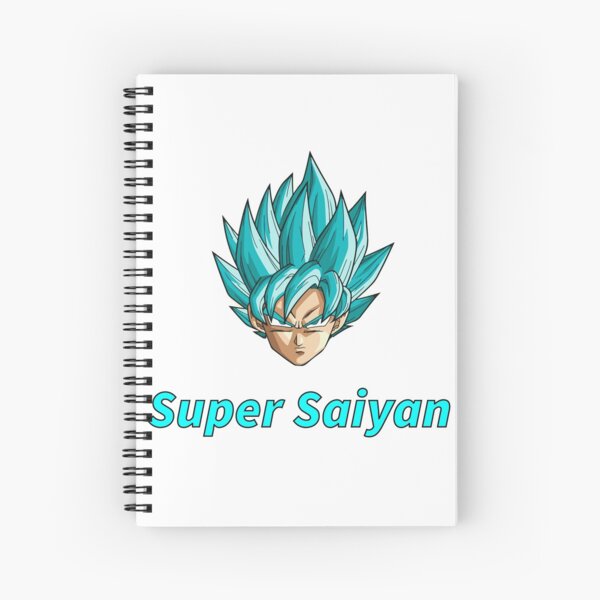 Dragon Ball Super Spiral Notebooks Redbubble - roblox i am super saiyan blue roblox dragon ball project