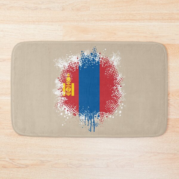 Item preview, Flag of Mongolia - Splat designed and sold by pixelinga.