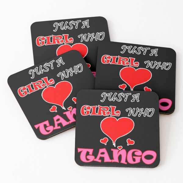 Item preview, Just A Girl Who Loves Tango Hot Sexy Valentine Heart Graphic designed and sold by DoctorParanoid.