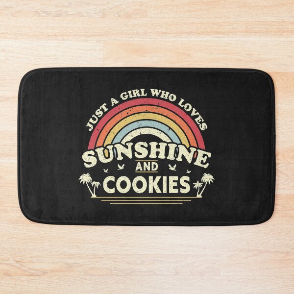 Artikelvorschau, Cookie-Grafik. Nur ein Mädchen, das Sonnenschein und Kekse Design liebt entworfen und verkauft von PackAPunch.