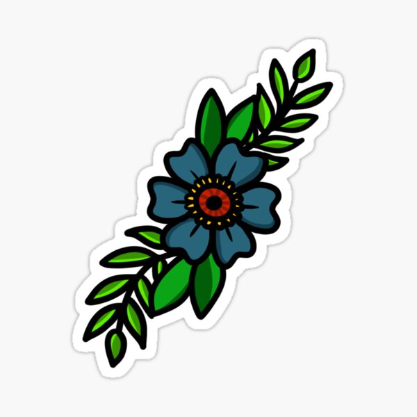 Item preview, American Traditional Flower designed and sold by cal-webs.