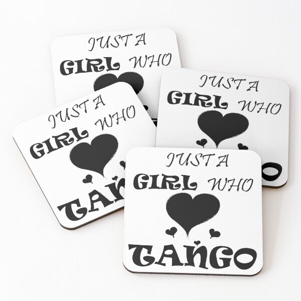 Item preview, Just A Girl Who Loves Tango Hot Sexy Valentine Heart Graphic designed and sold by DoctorParanoid.