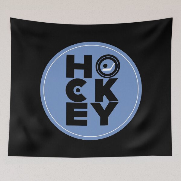 Item preview, Blue Hockey Logo designed and sold by Eye on the Blueline.