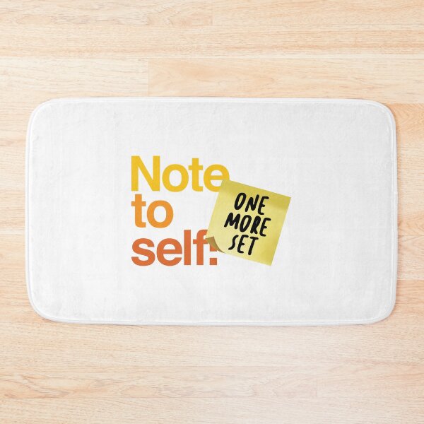 Item preview, Note to Self: One More Set designed and sold by the-type-store.
