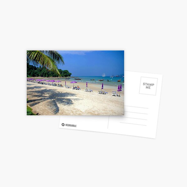 Sunny beach....!! Postcard
