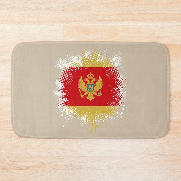 Item preview, Flag of Montenegro - Splat designed and sold by pixelinga.