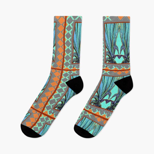 Item preview, SOUTHWEST PATTERN BLUE CACTI ABSTRACT designed and sold by sharlesart.