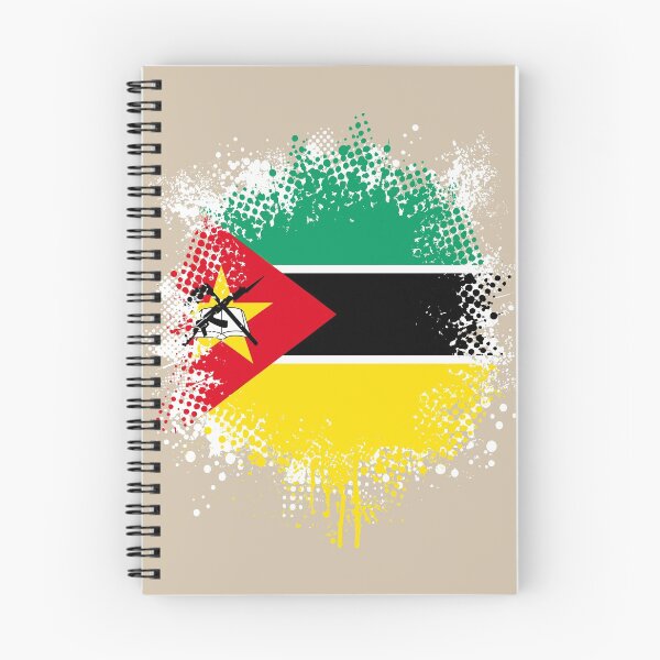 Artikelvorschau, Flag of Mozambique - Splat entworfen und verkauft von pixelinga.