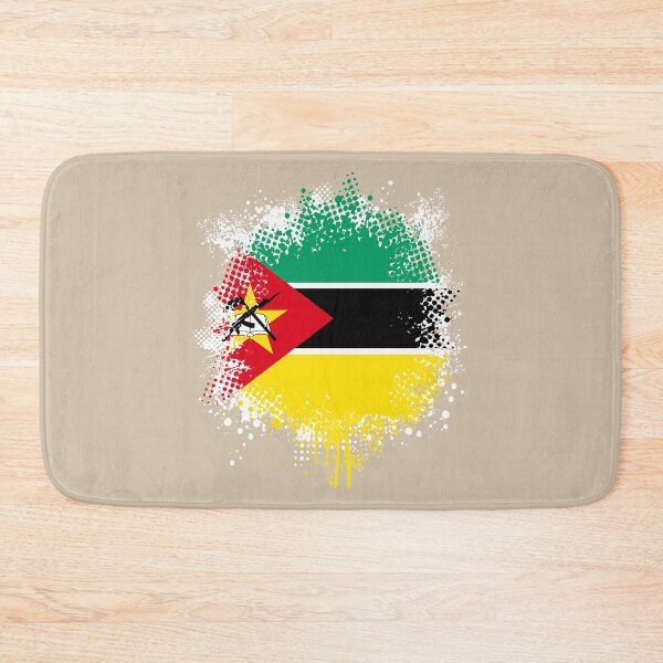 Item preview, Flag of Mozambique - Splat designed and sold by pixelinga.